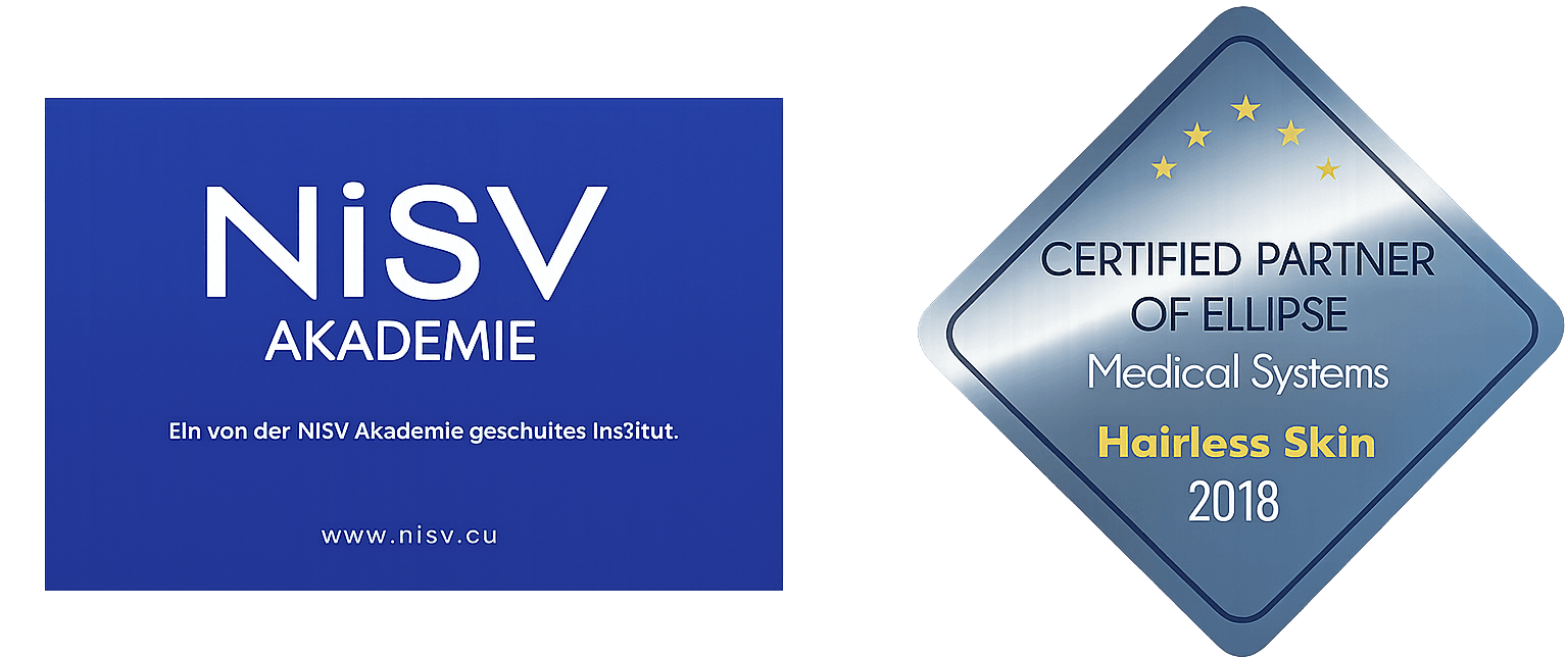 Laser Haarentfernung zertifiziert NiSV und Ellipse Erding